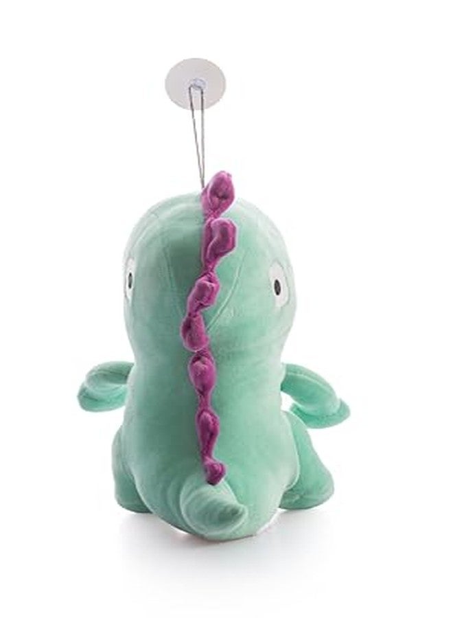Dimpy Stuff Dino Plush Toy - Green 23 cm (9") - Ultra-Soft Squishy Nursery Decor Children - Image 4